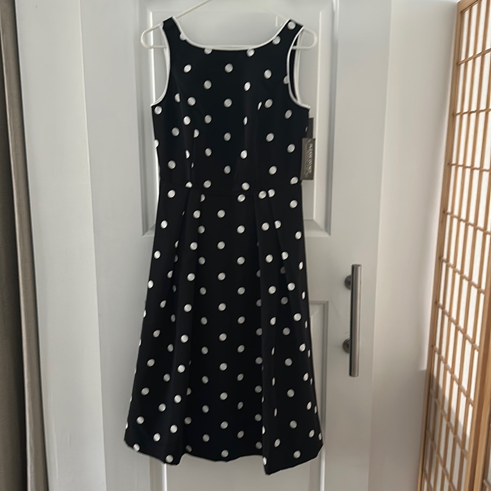 NY&Co Polka Dot Midi Dress